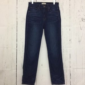 Madewell Slim Straight Jeans in William Wash 28